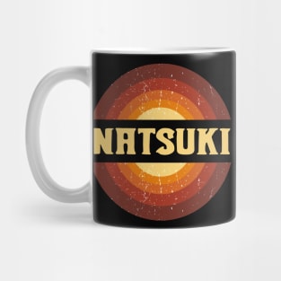 Vintage Proud Name Natsuki Anime Gifts Circle Mug
